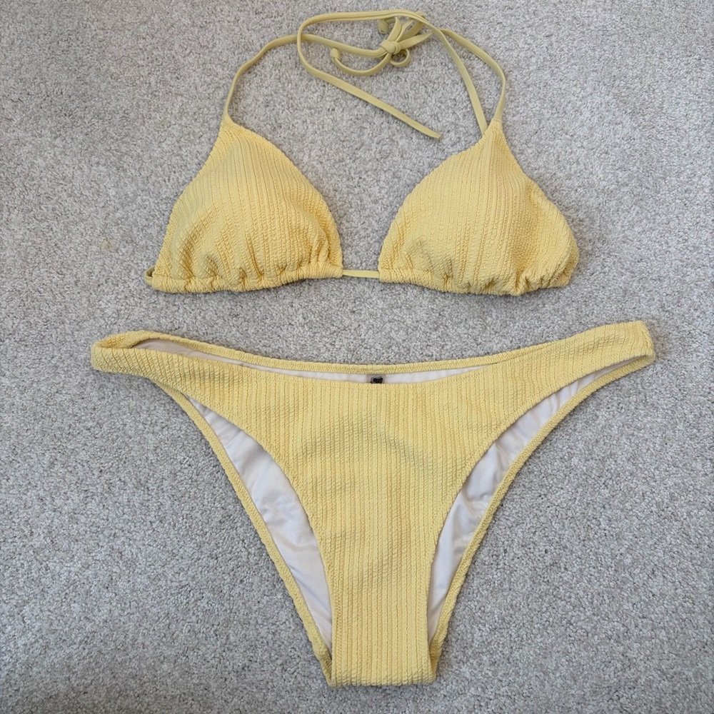 VS - Pink Textured Bikini buttercup